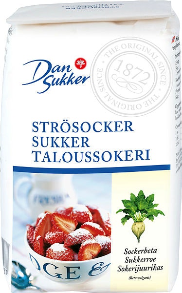 Bilde: © Dansukker / Oda Dansukker Sukker 1 kg