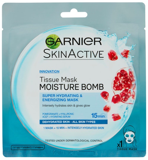Bilde: © Garnier / Kolonial.no Garnier Moisture Bomb Tissue Mask 1 stk