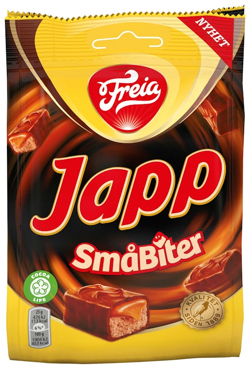 Bilde: © Freia / Kolonial.no Freia Japp småbiter 150 g
