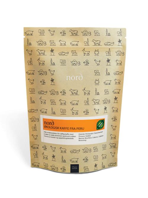 Bilde: © Nord Brenneri / Oda Nord Brenneri Hele Kaffebønner Filter Økologisk