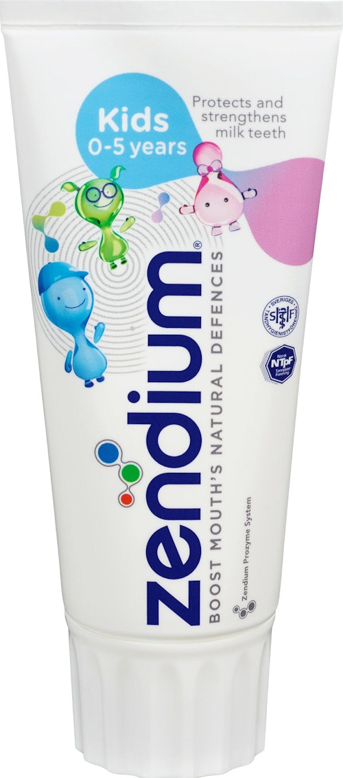 Bilde: © Zendium / Kolonial.no Zendium Zendium Kids Tannkrem 0-5 år, 50 ml
