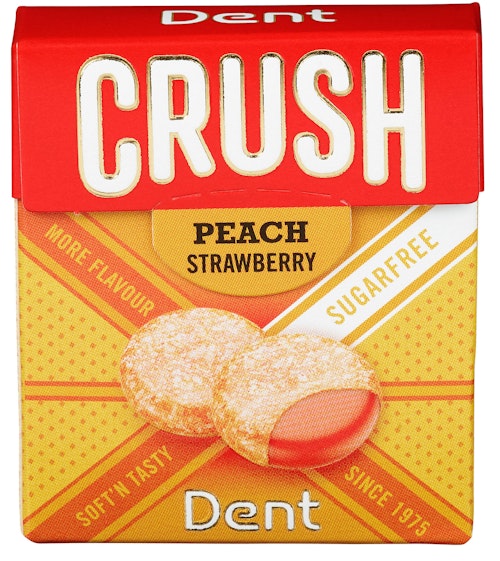 Bilde: © Dent / Oda Dent Crush Fersken 25 g