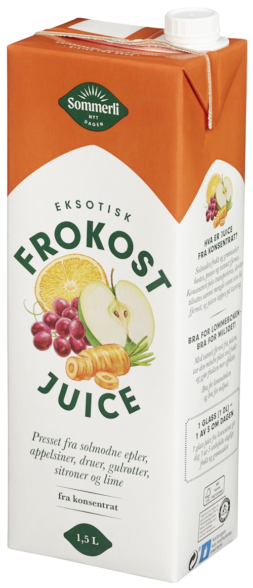 Bilde: © Sommerli / Oda Sommerli Frokostjuice