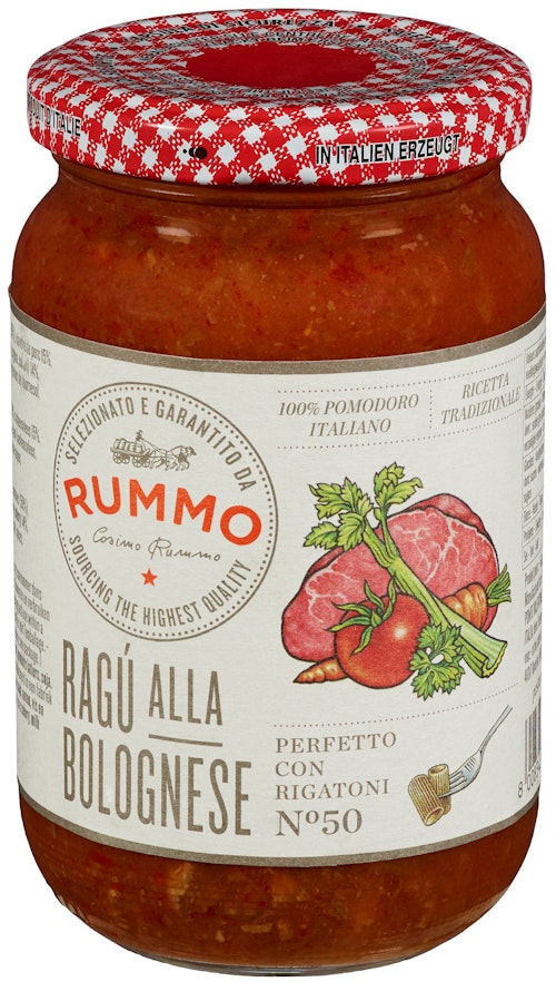 Bilde: © Rummo / Kolonial.no Rummo Pastasaus Bolognese 350 g