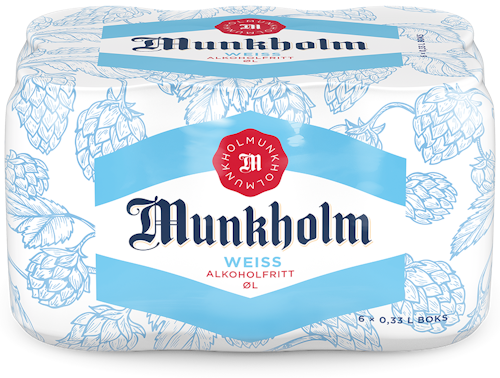 Bilde: © Munkholm / Oda Munkholm Munkholm Weiss 6 x 0,33l, 1,98 l