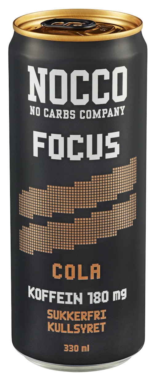 Bilde: © Nocco / Kolonial.no Nocco Nocco Focus Cola 0,33 l