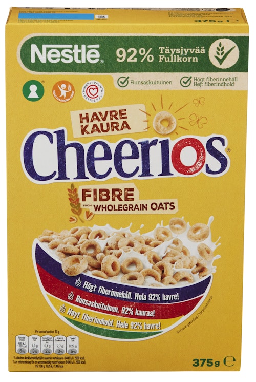 Bilde: © Nestlé / Kolonial.no Nestlé Cheerios Havre 375 g