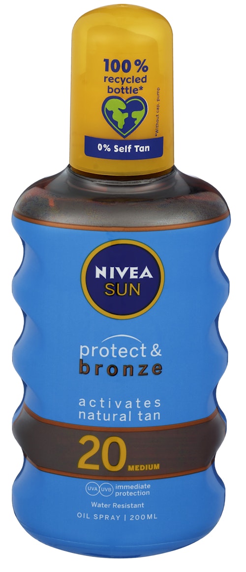Bilde: © Nivea / Oda Nivea Protect & Bronze Oil SPF 20