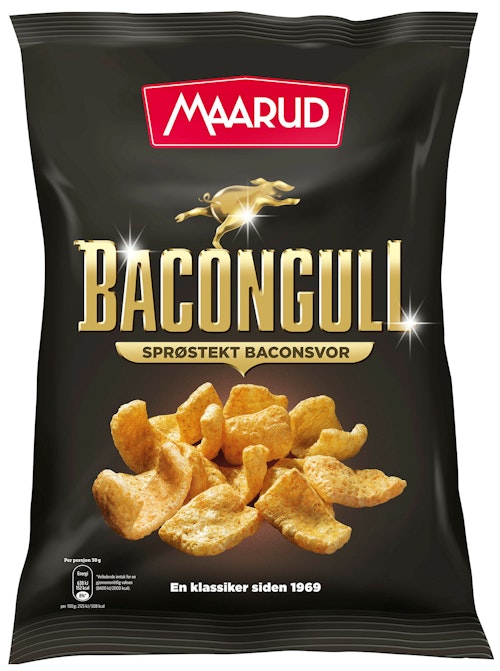 Bilde: © Maarud / Kolonial.no Maarud Bacongull 140 g