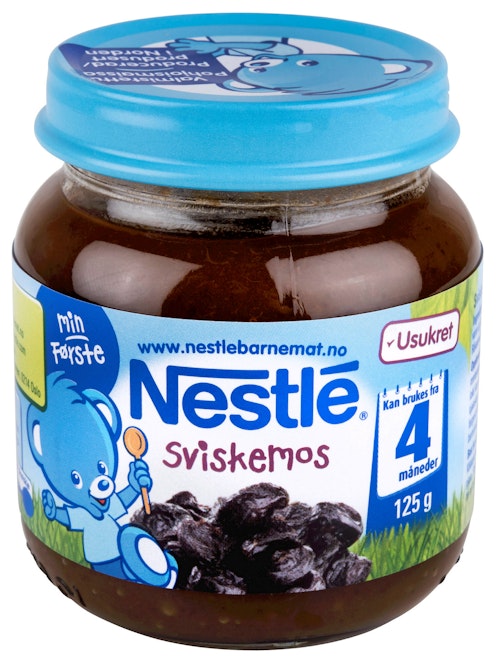 Bilde: © Nestlé / Kolonial.no Nestlé Sviskemos Fra 4 mnd, 125 g