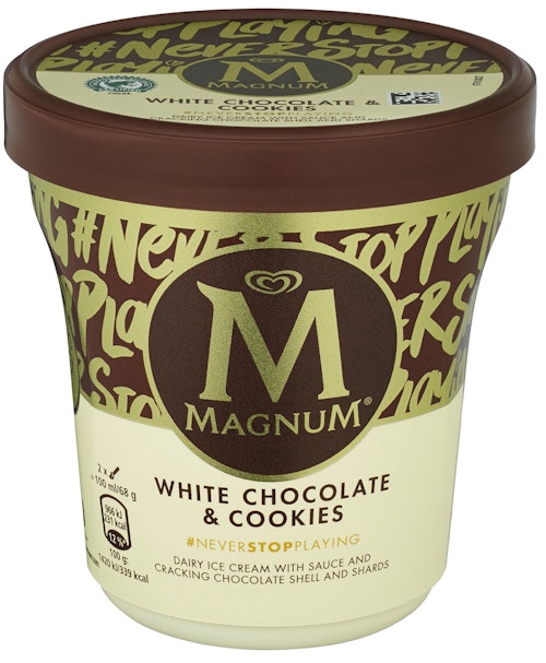 Bilde: © Magnum / Oda Magnum Magnum White Chocolate & Cookies 440 ml