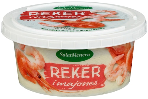 Bilde: © Salatmester'n / Kolonial.no Salatmester'n Reker i Majones 200 g