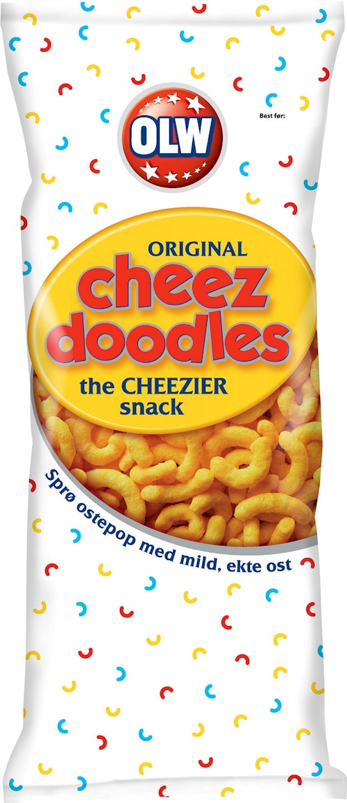 Bilde: © OLW / Kolonial.no OLW Cheez Doodles 120 g