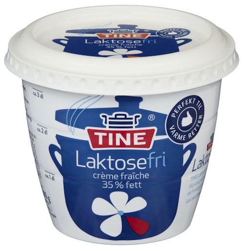 Bilde: © Tine / Kolonial.no Tine TINE Crème Fraîche Laktosefri 300 g