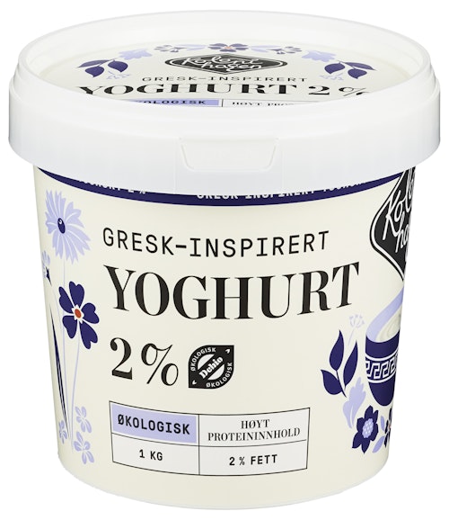 Bilde: © Kolonihagen / Oda Kolonihagen Yoghurt Naturell 2% Gresk inspirert