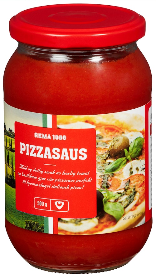 Bilde: © REMA 1000 / Kolonial.no REMA 1000 Pizzasaus 500 g