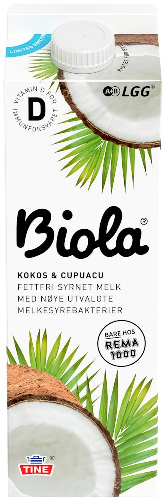 Tine Biola Brasil Kokos & Cupuacu Limited Edition