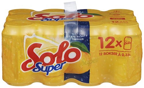 Bilde: © Solo / Oda Solo Solo Super 12 x 0,33l, 3,96 l