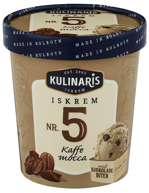 Bilde: © Kulinaris / Oda Kulinaris Kaffe Mocca Iskrem