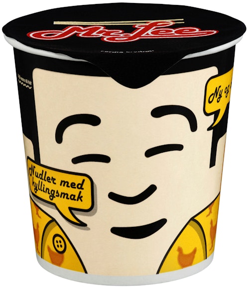 Bilde: © Mr. Lee / Kolonial.no Mr. Lee Kopp-Nudler Med kyllingsmak 65 g
