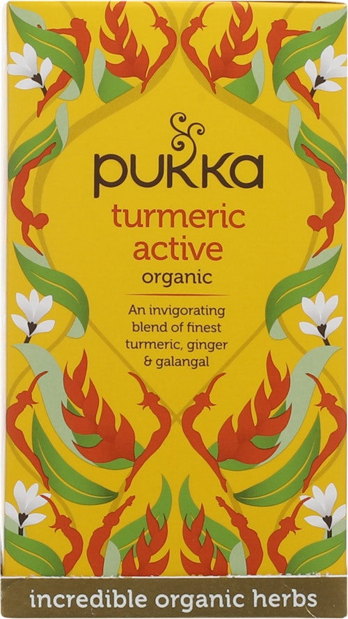 Bilde: © Pukka / Oda Pukka Turmeric Active 20 stk