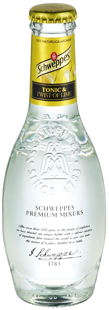 Schweppes Tonic with Touch of Lime