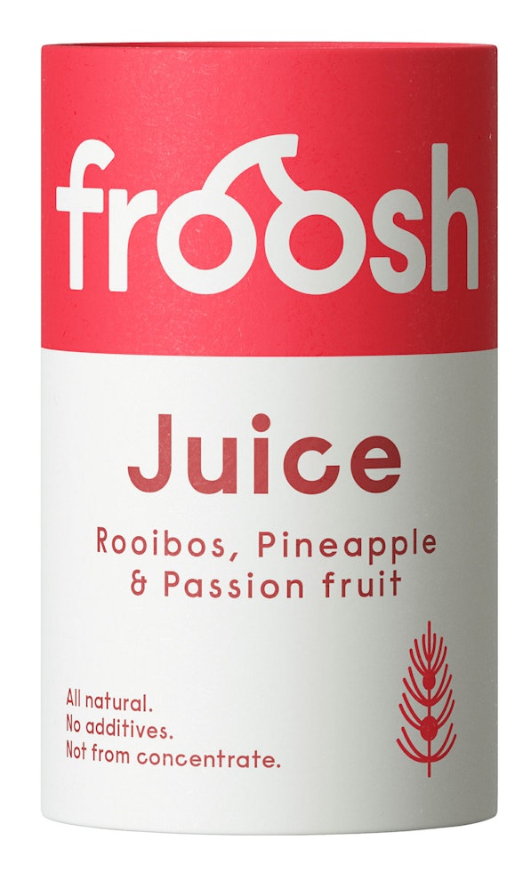 Froosh Ananas, Pasjonsfrukt og Rooibos Juice