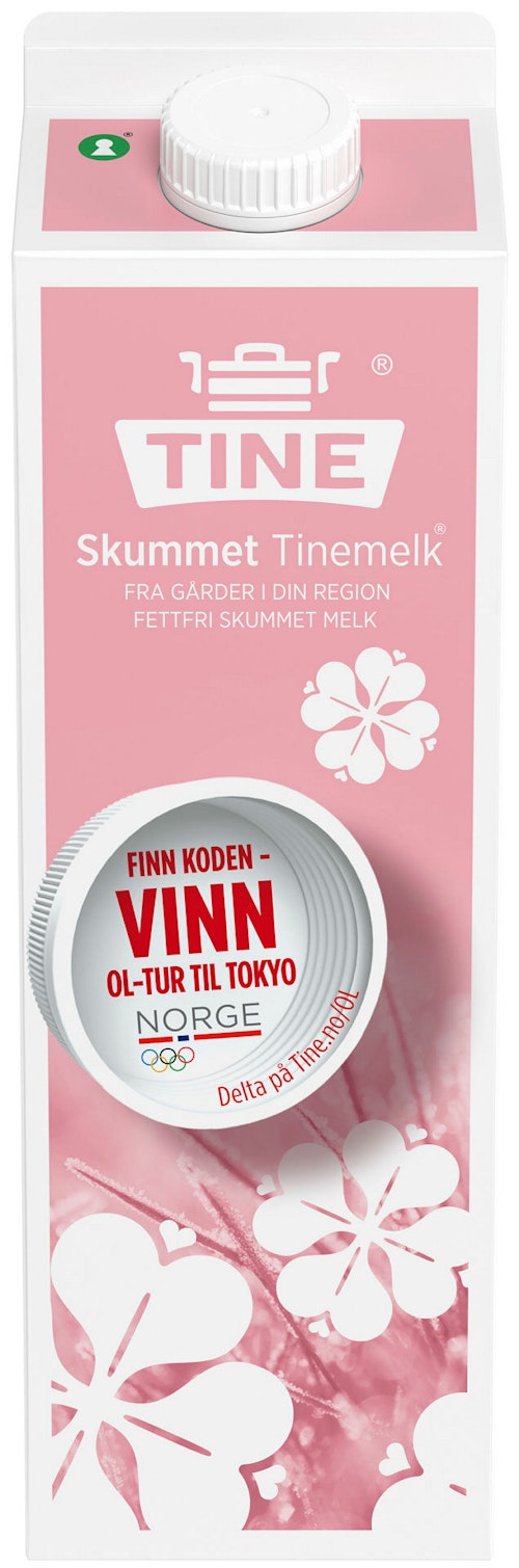 Bilde: © Tine / Kolonial.no Tine TineMelk Skummet 0,1%, 1 l