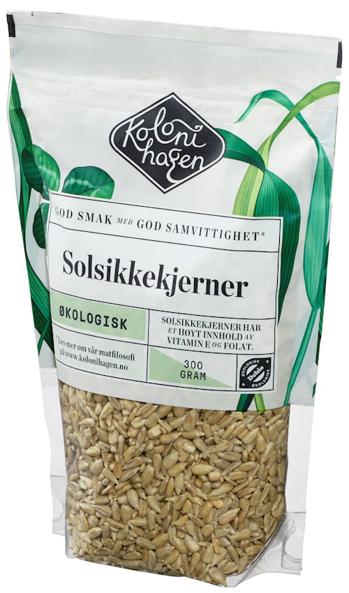 Bilde: © REMA 1000 / Kolonial.no REMA 1000 Solsikkekjerner Økologisk, 300 g