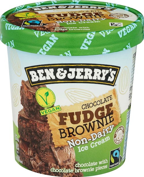 Bilde: © Ben & Jerry's / Oda Ben & Jerry's Non-Dairy Chocolate Fudge Brownie 465 ml