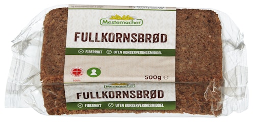Bilde: © Mestemacher / Oda Mestemacher Fullkornsbrød