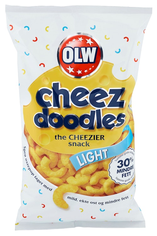 Bilde: © OLW / Kolonial.no OLW Cheez Light 200 g