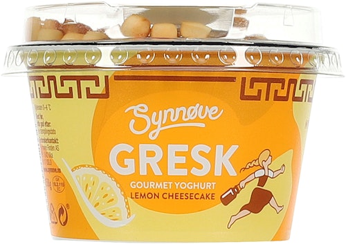 Synnøve Synnøve Gresk Yoghurt Lemon Cheesecake 158 g