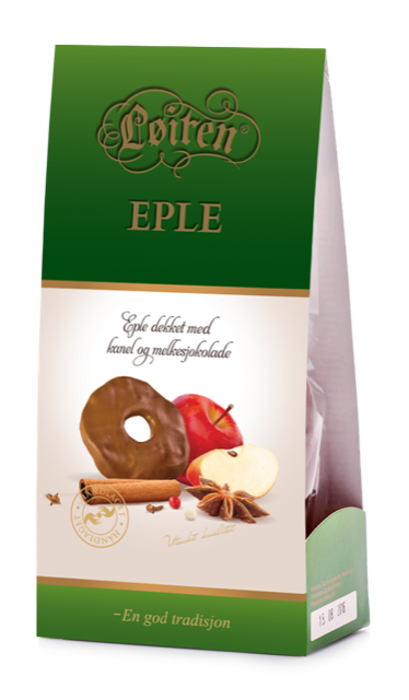 Løiten Fruktsjokolade Eple & Kanel