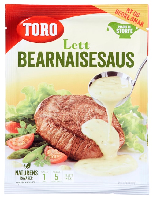 Bilde: © Toro / Kolonial.no Toro Lett Bearnaisesaus 21 g