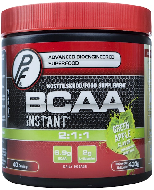 Bilde: © Proteinfabrikken / Oda Proteinfabrikken BCAA Green Apple Kosttilskudd 300 g