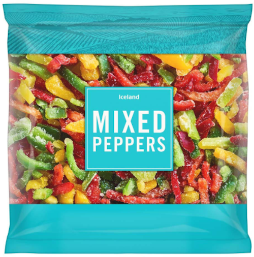 Bilde: © Iceland / Oda Iceland Blandet Paprika Skivet