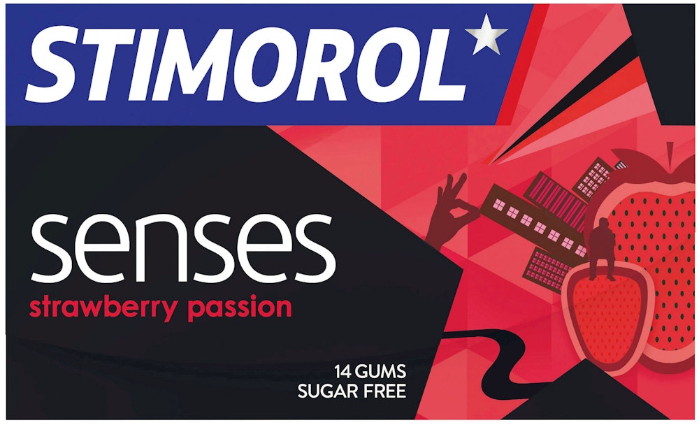 Stimorol Senses Strawberry Passion