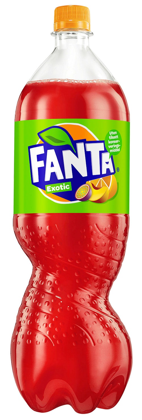 Bilde: © Fanta / Kolonial.no Fanta Fanta Exotic 1,5 l