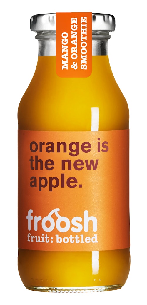 Bilde: © Froosh / Kolonial.no Froosh Smoothie Mango & Appelsin 250 ml