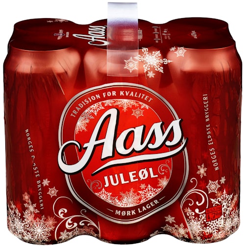 Bilde: © Aass Bryggeri / Kolonial.no Aass Bryggeri Aass Juleøl 3 l
