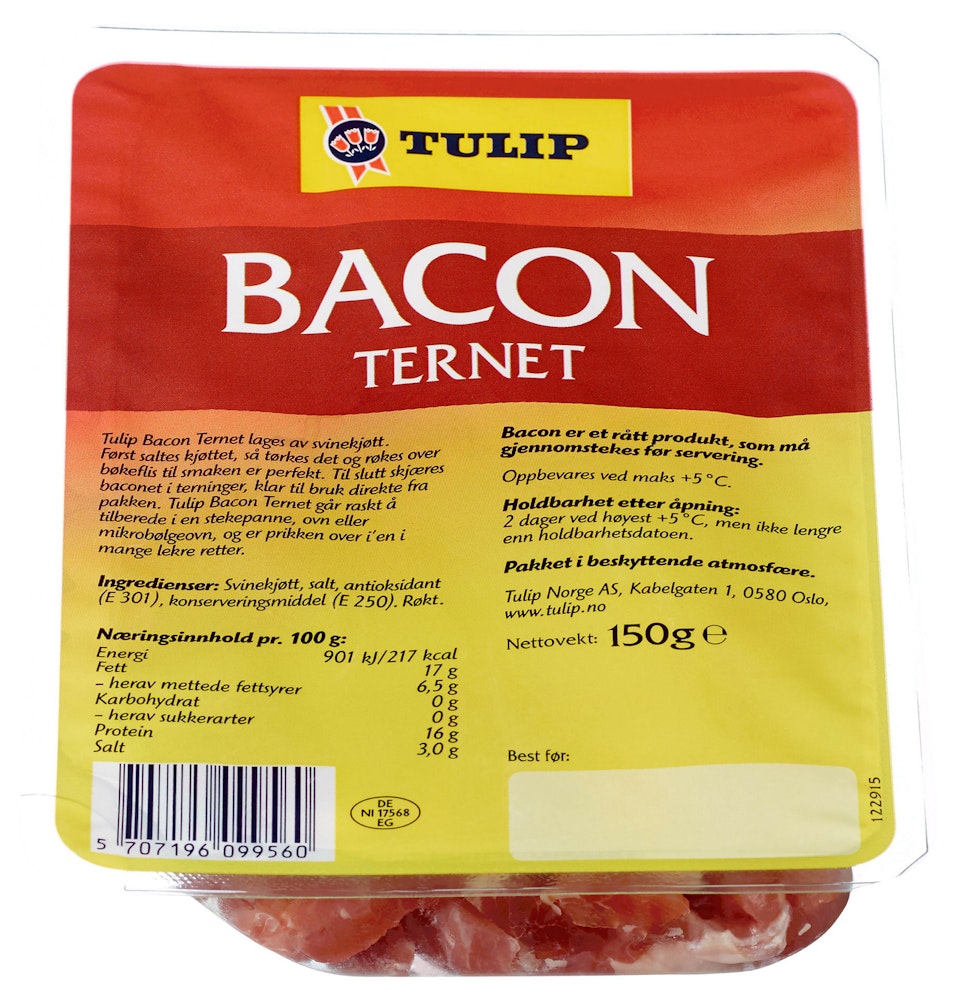 Tulip Bacon Ternet