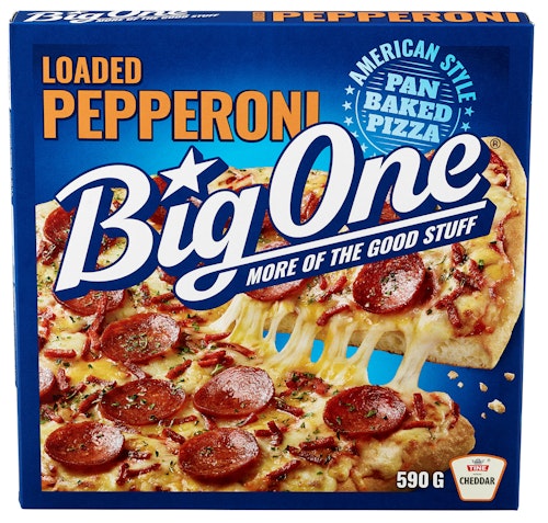 Bilde: © Big One / Kolonial.no Big One Big One Pepperoni Pizza 590 g
