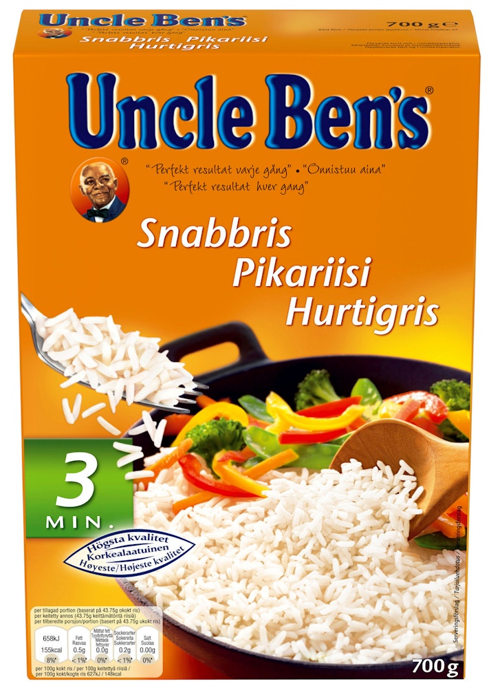 Uncle Ben's Hurtigris 3 Min