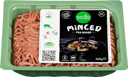 Bilde: © Naturli' / Kolonial.no Naturli' Minced Ertebasert 400 g