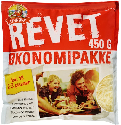 Bilde: © Synnøve / Kolonial.no Synnøve Revet Økonomiblanding 450 g
