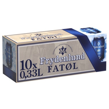 Bilde: © Frydenlund / Oda Frydenlund Frydenlund Fatøl 10 x 0,33l