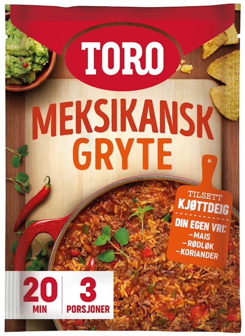 Bilde: © Toro / Oda Toro Meksikansk gryte