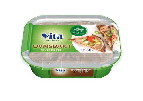 Bilde: © Vita Hjertego' / Kolonial.no Vita Hjertego' Ovnsbakt Postei 185 g