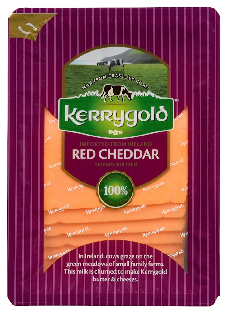 Kerrygold Rød Cheddar Skivet